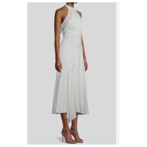 Aidan by Aidan Mattox Halter Midi Dress - Picture 3 of 16